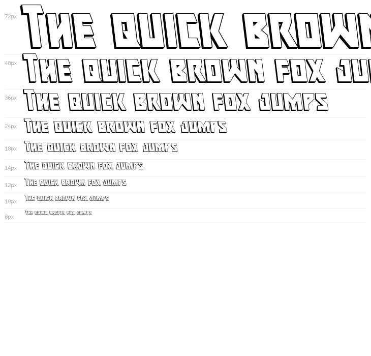 Major Force 3D Leftalic Waterfall