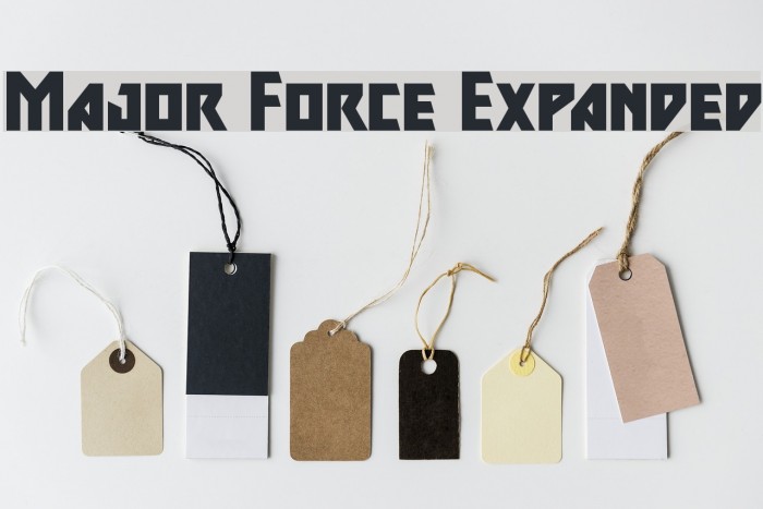 Major Force Expanded Example 3