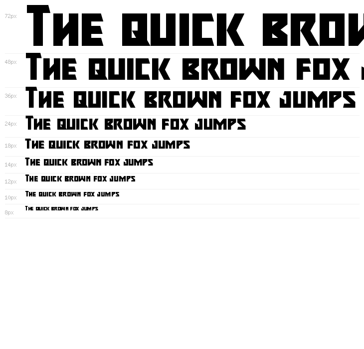 Major Force Expanded Waterfall