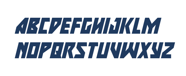 Major Force Extra-Italic Lowercase