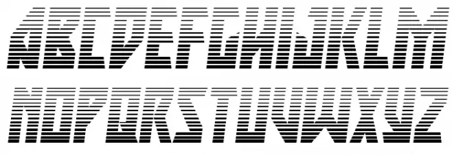 Major Force Gradient Italic Schriftart Groß