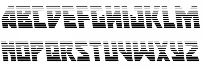 Major Force Gradient Leftalic Polices MINUSCULES