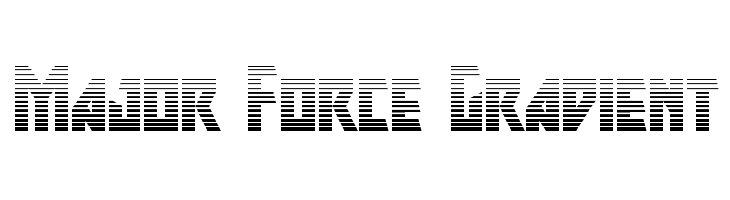 Major Force Gradient  Descarca Fonturi Gratis