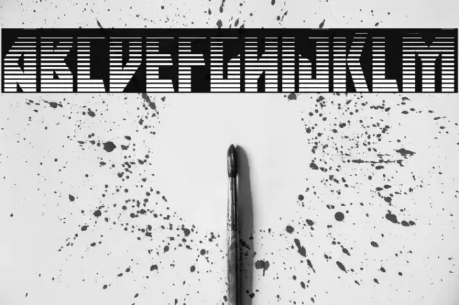 Major Force Gradient Font examples