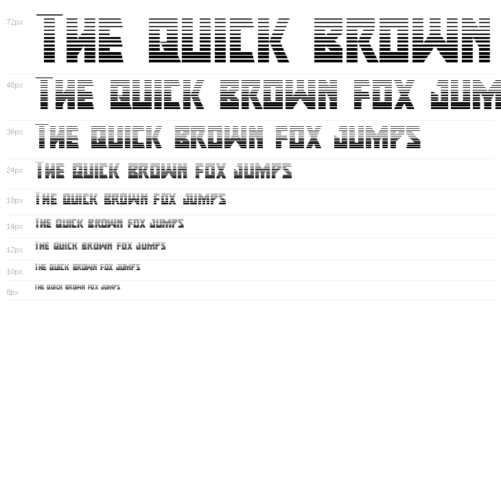 Major Force Gradient Waterfall
