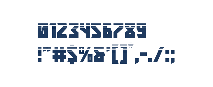 Major Force Halftone Other Characters