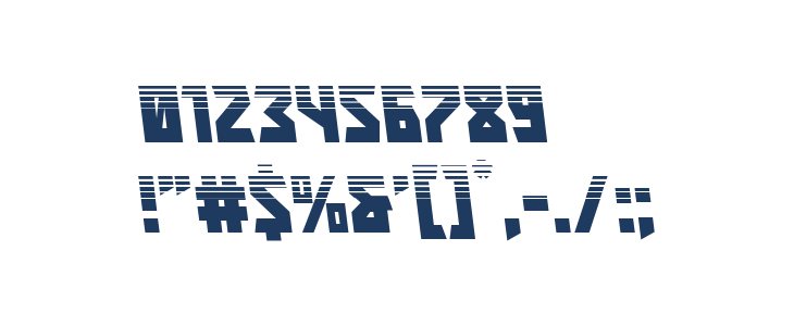 Major Force HalftoneLeftalic Other Characters