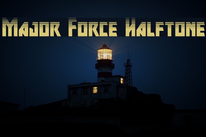 Major Force Halftone Example 2