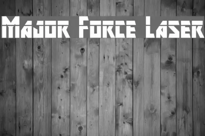 Major Force Laser Example 1