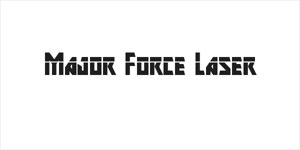 Major Force Laser Logo