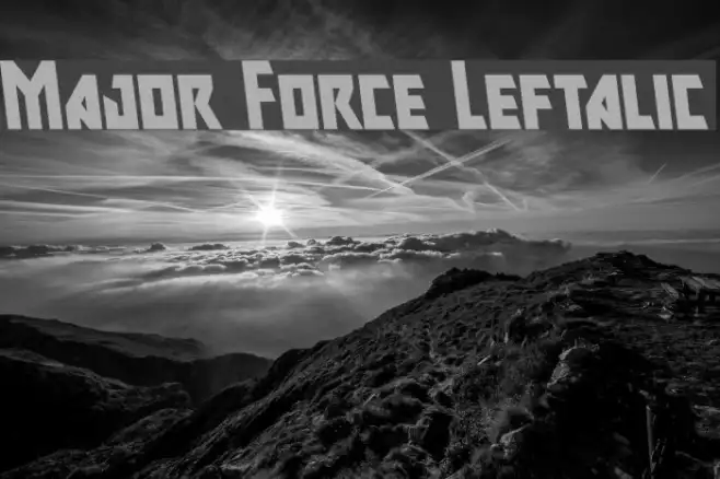 Major Force Leftalic Example 1