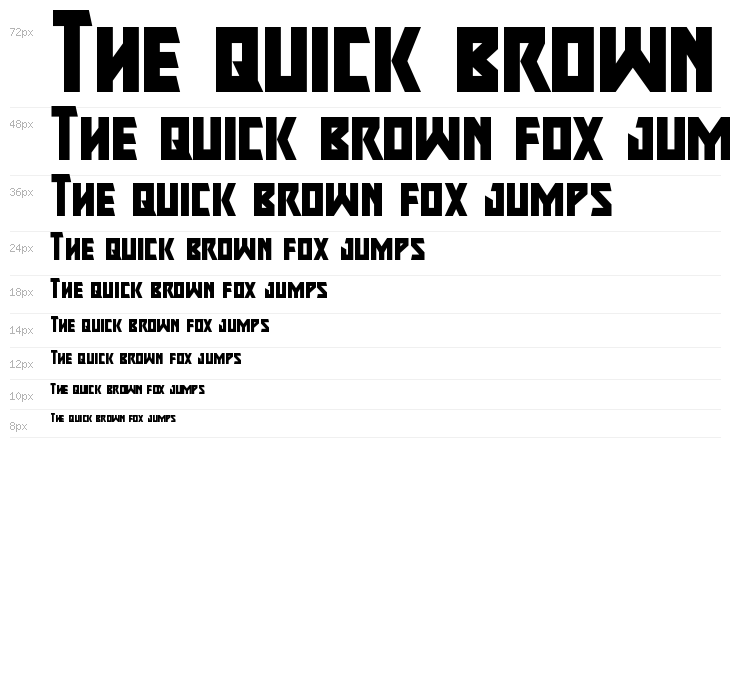 Major Force Regular Waterfall