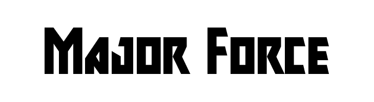 Major Force  免费字体下载