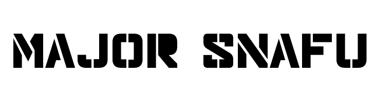 Major Snafu  免费字体下载