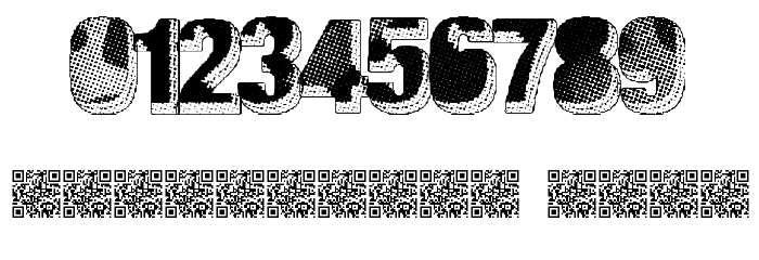 MajorBlack Font OTHER CHARS