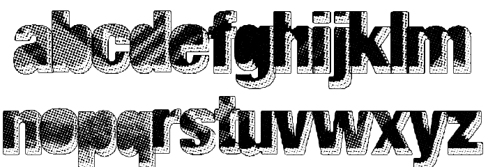 MajorBlack Font LOWERCASE