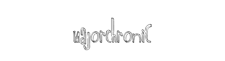 MajorChronic  नि: शुल्क फ़ॉन्ट्स डाउनलोड