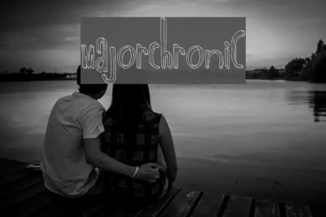 MajorChronic Font examples