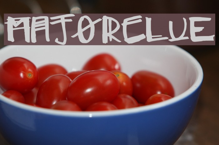 MajorClue Font examples