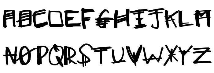 MajorClue Font LOWERCASE