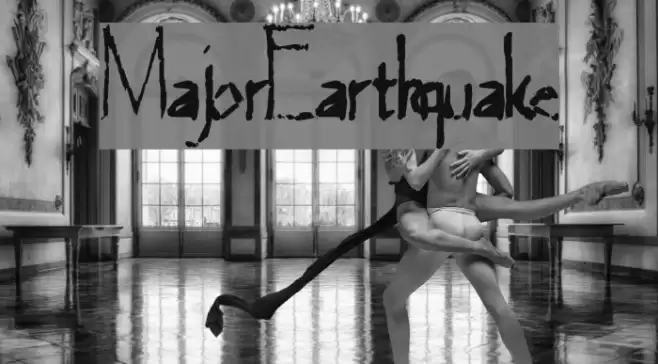 MajorEarthquake Font examples