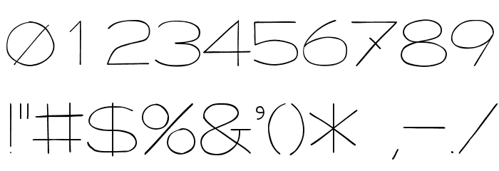 MajorKong-Regular Font OTHER CHARS