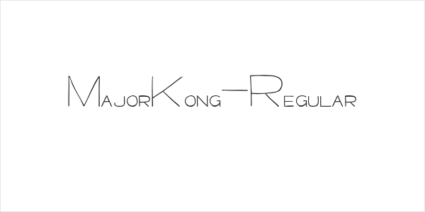 MajorKong-Regular Logo