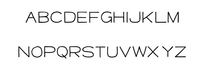 MajorKong-Regular Font LOWERCASE