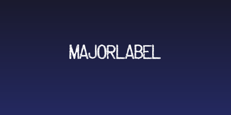 MajorLabel Social Header