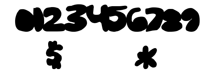 MajorRules Font OTHER CHARS