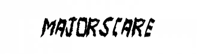 MajorScare  Descarca Fonturi Gratis