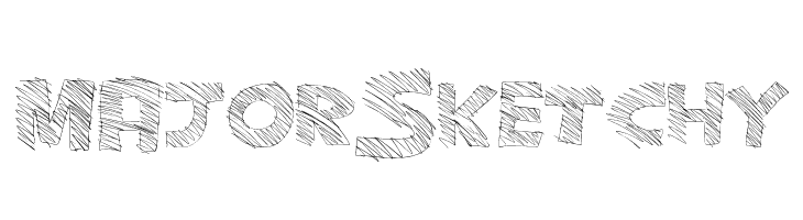 MajorSketchy Font
