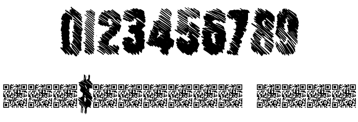 MajorStripe Font OTHER CHARS
