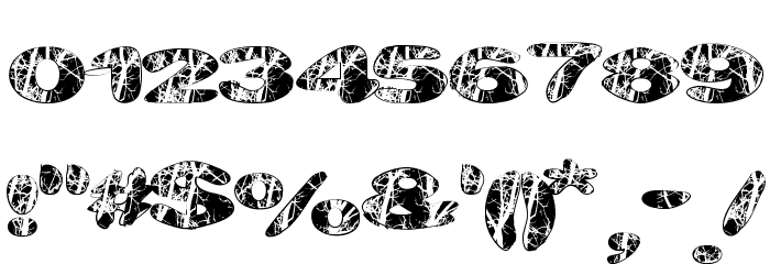 MajorVeins Font OTHER CHARS