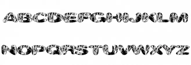MajorVeins Schriftart Groß
