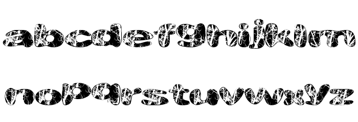 MajorVeins Font LOWERCASE