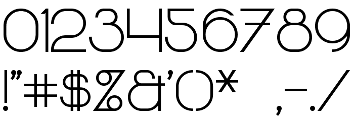 Majoram Sans Bold Font OTHER CHARS