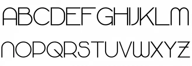 Majoram Sans Bold Schriftart Groß