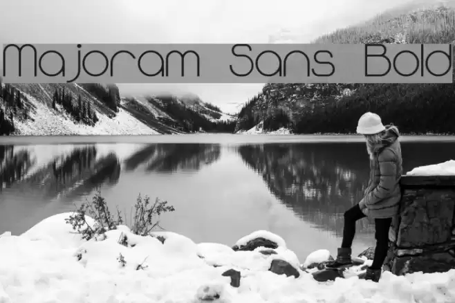 Majoram Sans Bold Font examples
