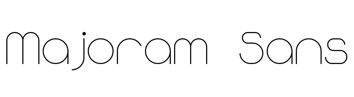 Majoram Sans Font