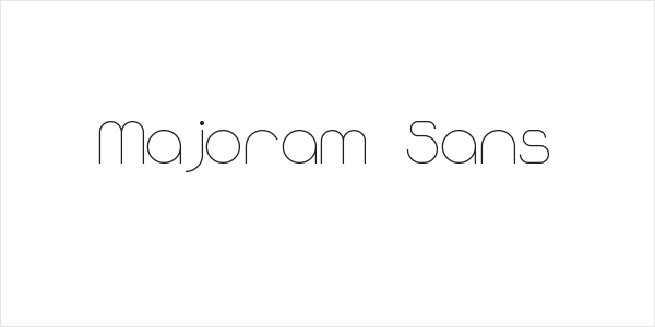 Majoram Sans Logo