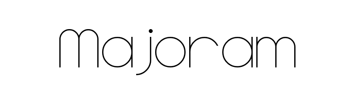 Majoram Font