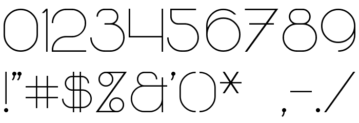 Majoram Font OTHER CHARS