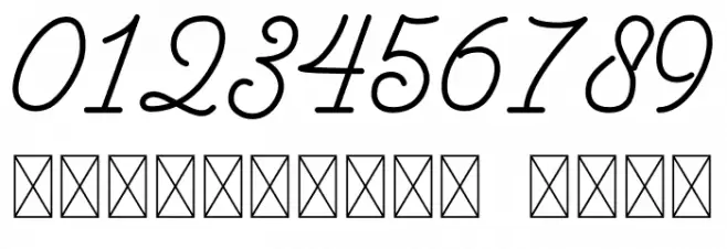 Majorette Font OTHER CHARS