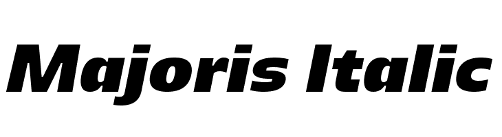 Majoris Italic Font