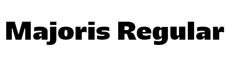Majoris Regular Fonte