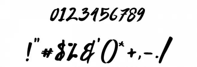 Mak Dah Font OTHER CHARS