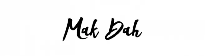Mak Dah  baixar fontes gratis