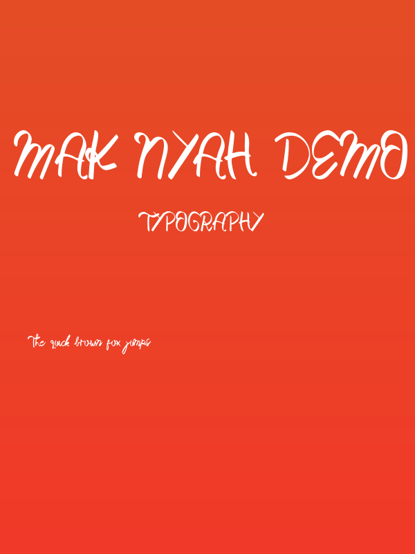 Mak Nyah Demo Poster