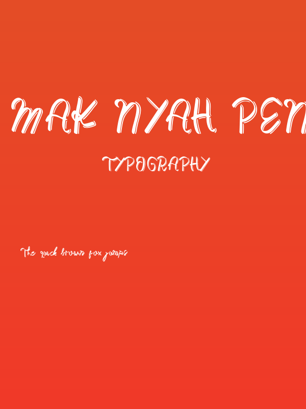 Mak Nyah Pencet Demo Poster